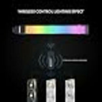 Lian Li Strimer Wireless 16-Pin GPU RGB Power Extension Cable, 2.4GHz Wireless Lighting Control, 370mm (14.56 in) 8 Light Guides, Controller Required (Not Included) (PW16-81W)