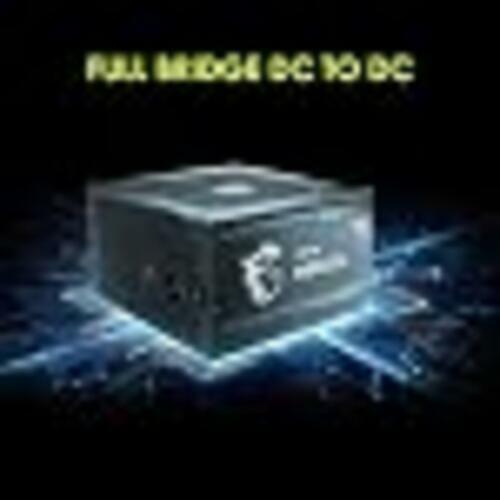 MSI MAG A650GL, Fully Modular Compact Gaming 650W Power Supply, 80+ Gold, ATX PSU, 10 Year Warranty