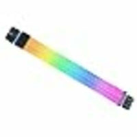 Lian Li Strimer Wireless 8-Pin GPU RGB Power Extension Cable, 2.4GHz Wireless Lighting Control, 382mm (15.03 in) 8 Light Guides, Controller Required (Not Included) (PW8-1W)