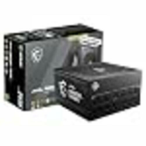 MSI MAG A850GL PCIE5, Fully Modular Compact Gaming 850W Power Supply, 80+ Gold, ATX 3.1 & PCIe 5.1 Ready, Native Dual-Color 12V-2x6 Cable, 10 Year Warranty